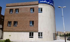 پروژه اجرای آجرنما ساختمان شورای شهر - پاکدشت