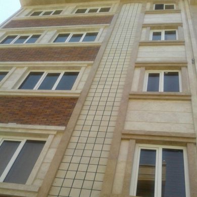 پروژه آجرنما ساختمان ستارخان تهران