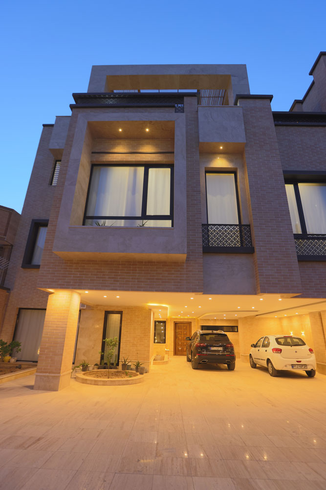 آجرنما مدرن آذرخش -آجر شاموتی AB64001