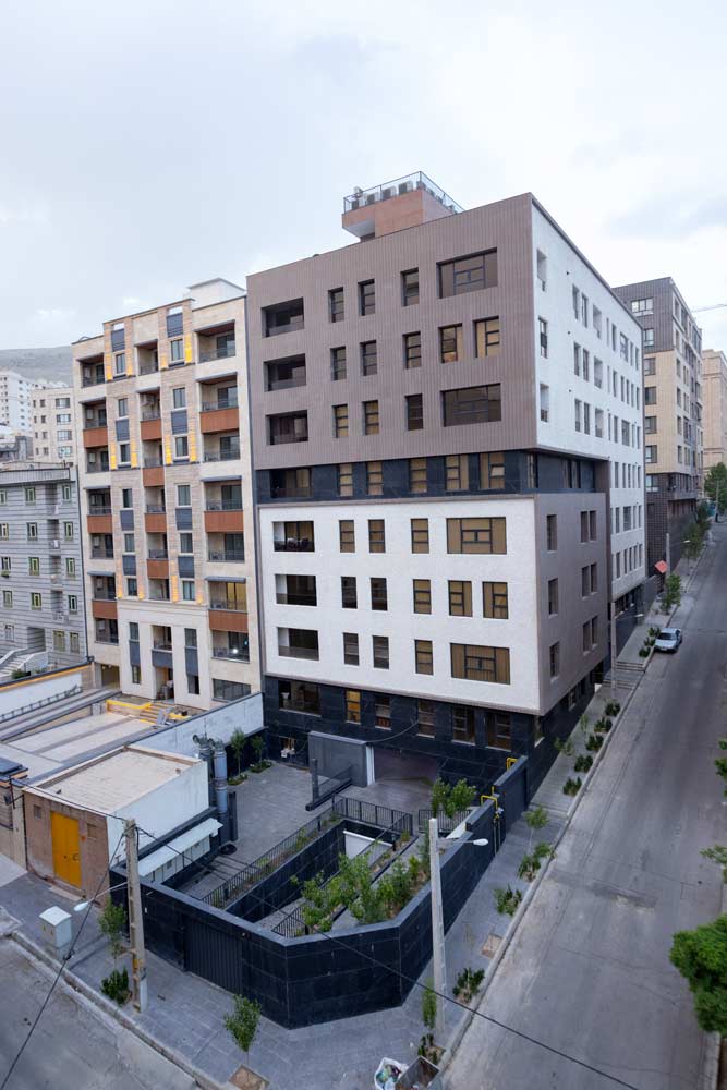 آجر نما مدرن آذرخش- طوسی AB27251