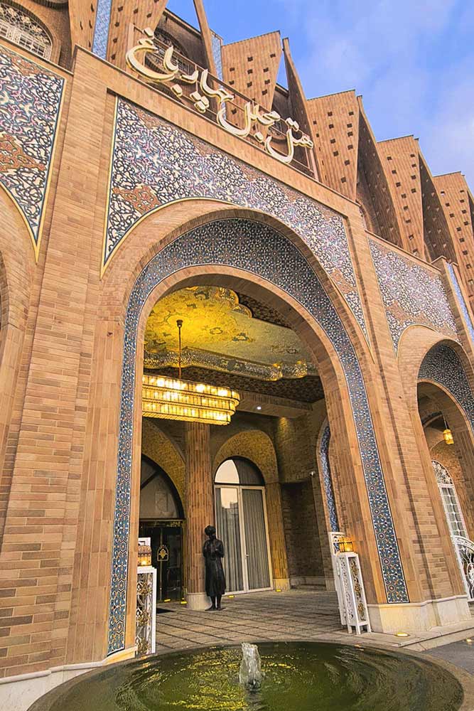 آجر نسوز شاموتی نما AP40 آذرخش- هتل چهار باغ اصفهان